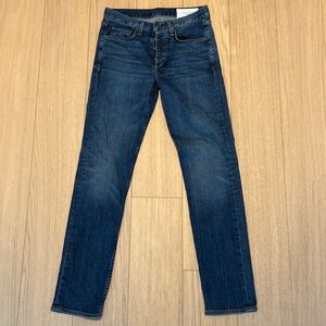 Rag & Bone Fit 2 Slim Jeans Size 29 Dark Indigo